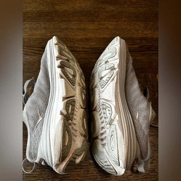 HOKA OneGaviota 5 Gray/Rose Gold Women’s 7.5B - Picture 7 of 9